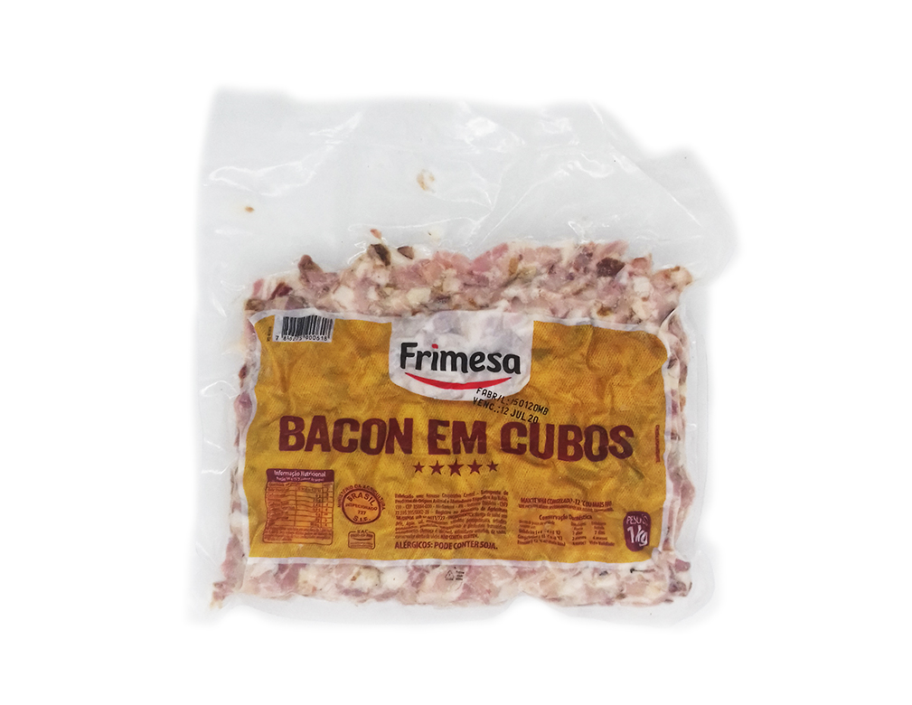 BACON EM CUBOS FRIMESA 1 KG 